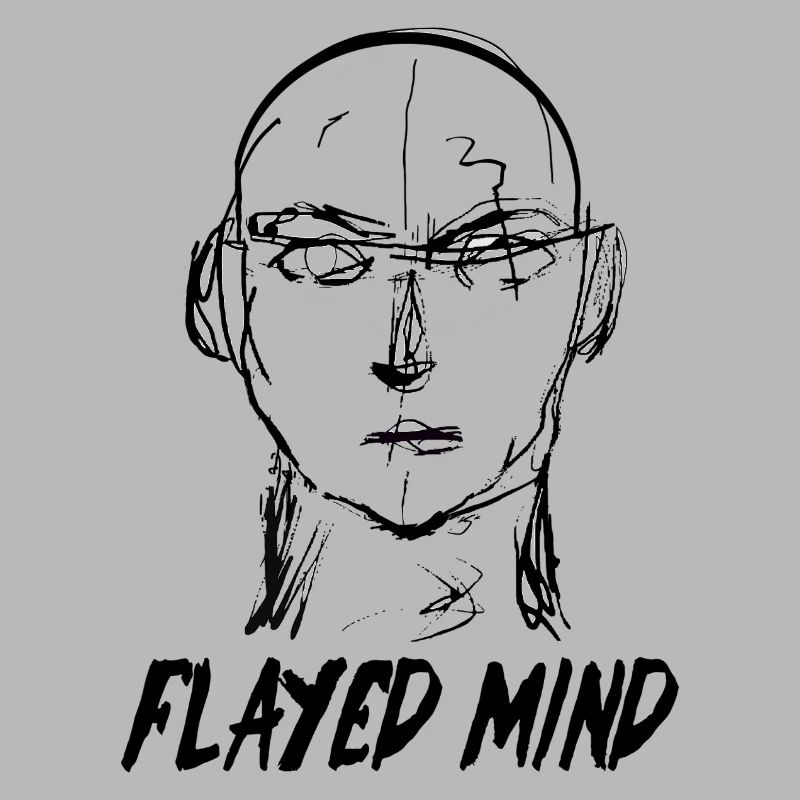 Flayed Mind schwarz