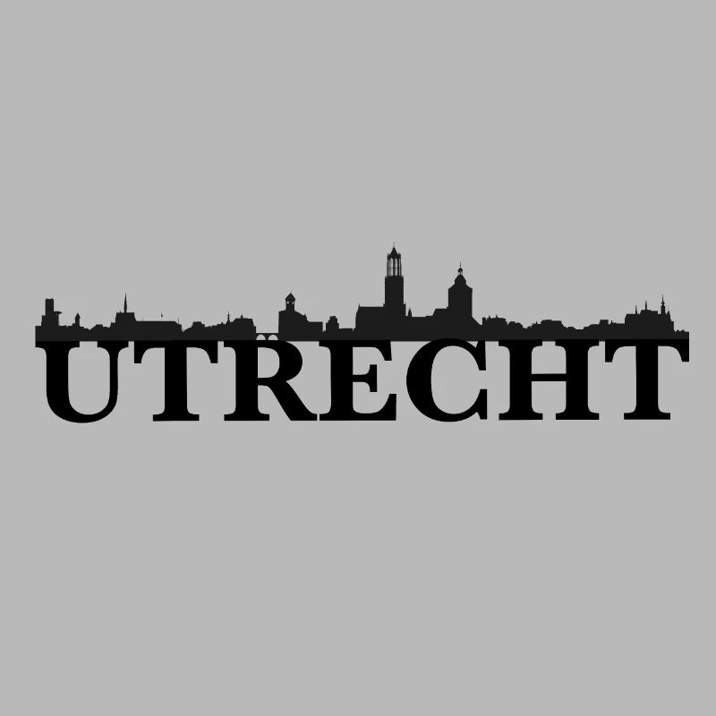 Idée cadeau skyline Utrecht Pays-Bas