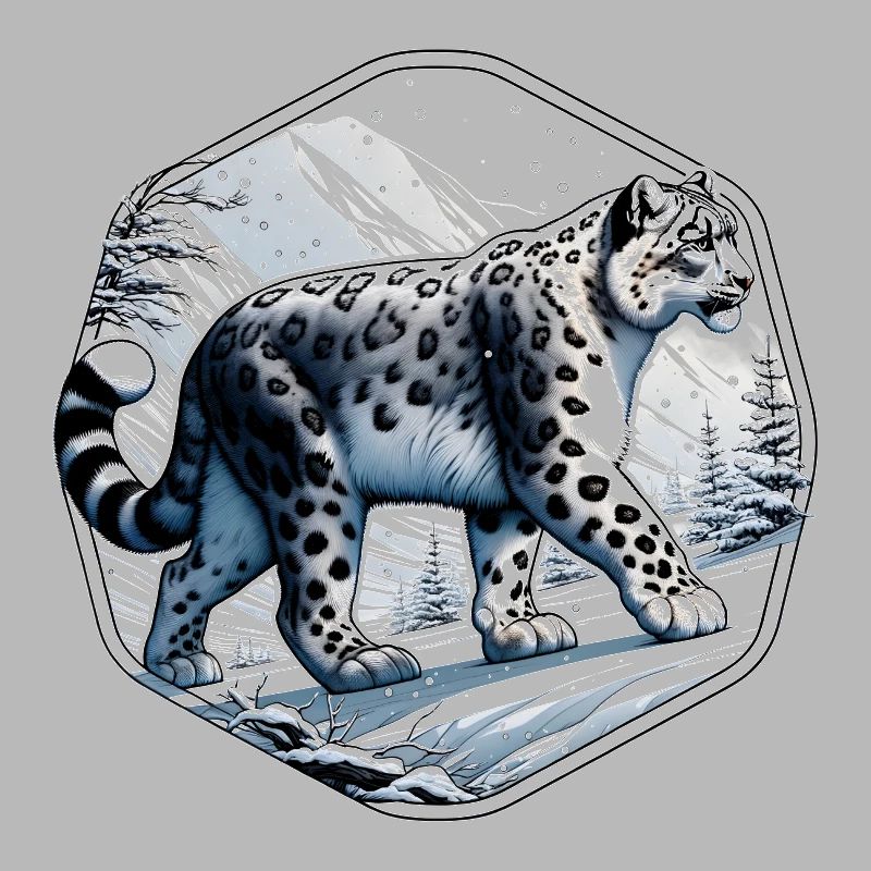Snow Leopard Leopard White Leopard