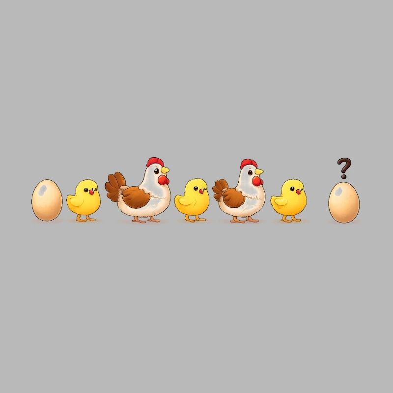 Evolution Ei-Küken-Henne-Darwin
