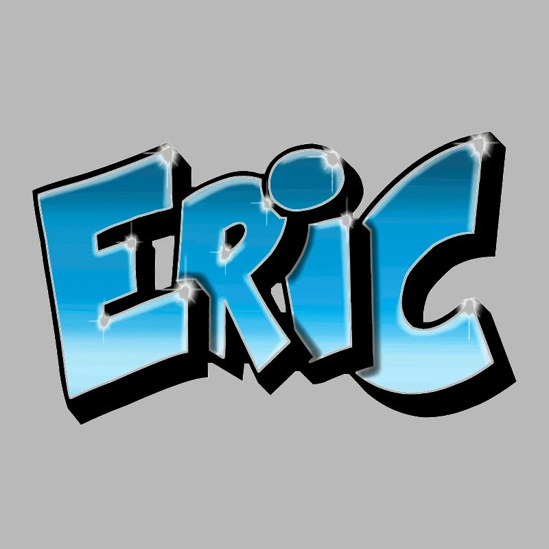 ERIC GRAFFITI TAG PRINTABLE BY MAX THE TAGUEUR