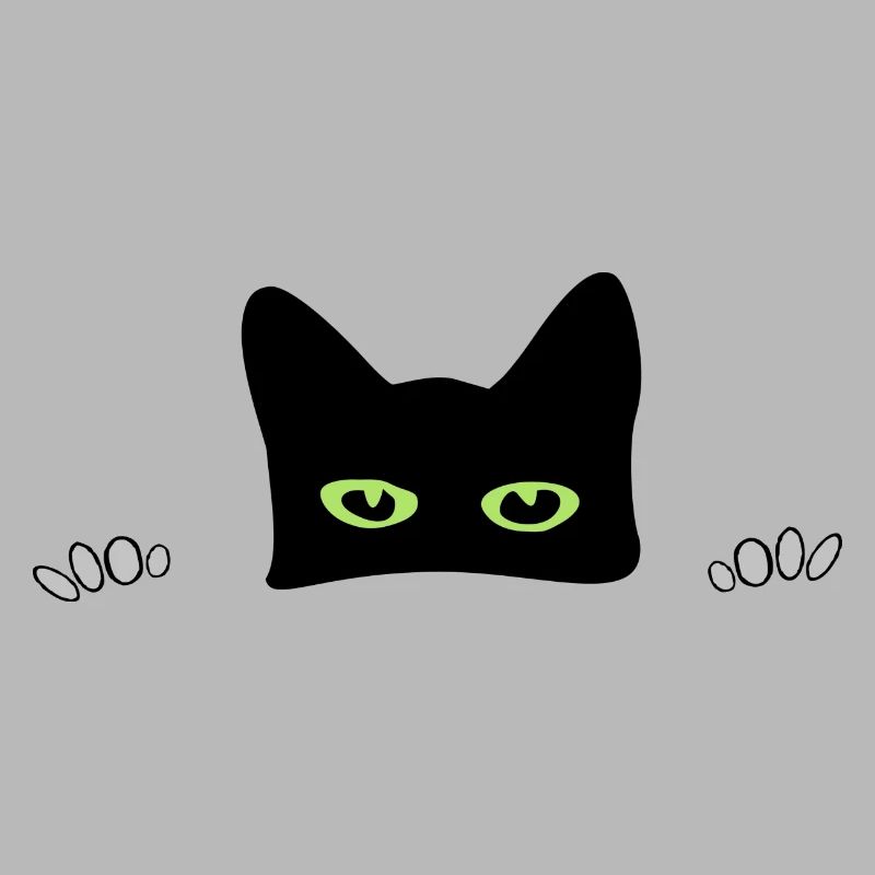 peekaboo cat