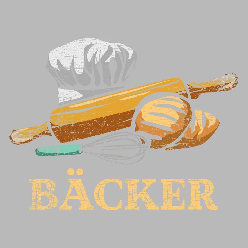 Baker baking