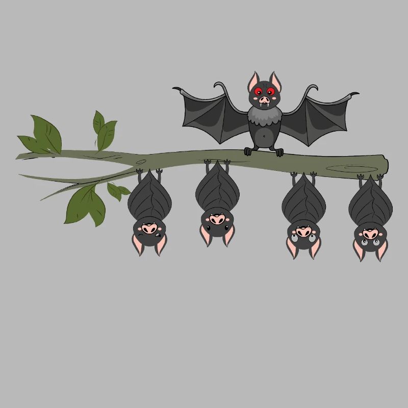 Be Different - Bat Vampire Funny Saying