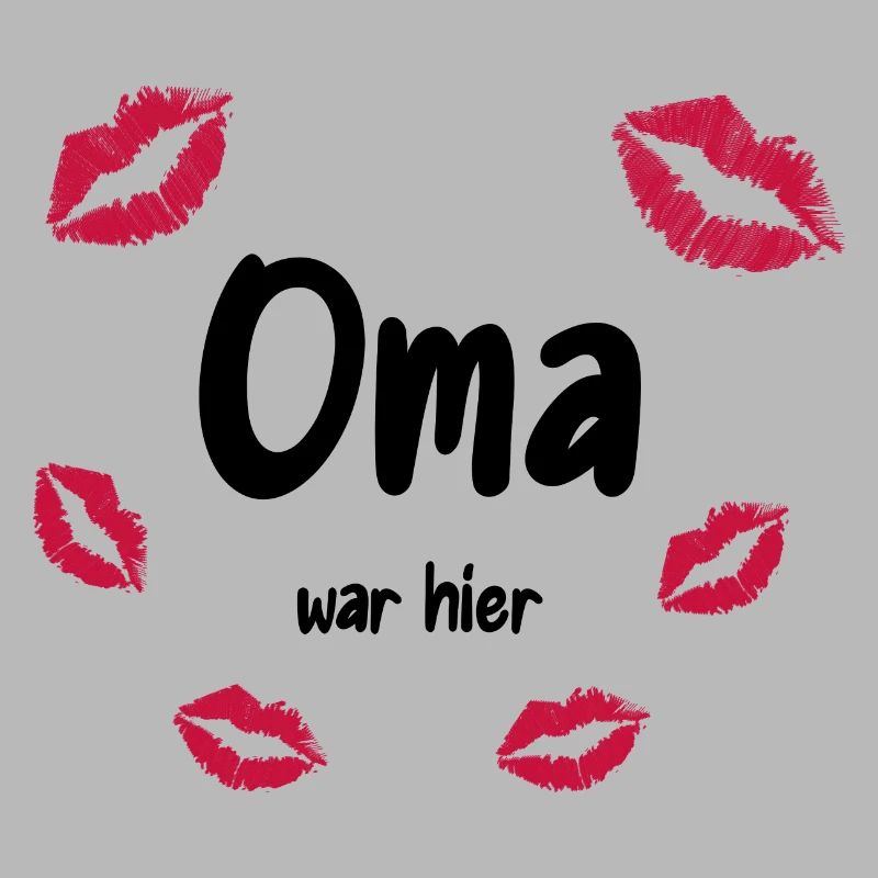 Oma war hier, Geschenkidee Oma Großmutter