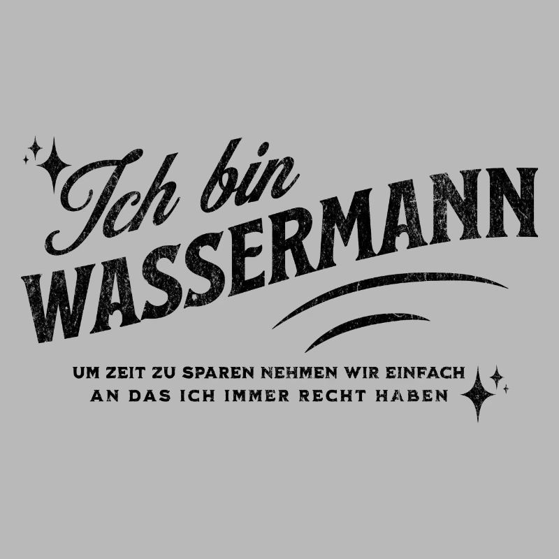 Sternzeichen Geschenke Wassermann Spruch