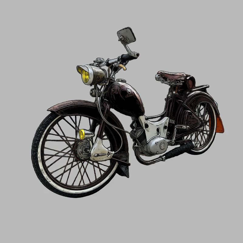 Simson Custom SR2 Conversion Rat Rod