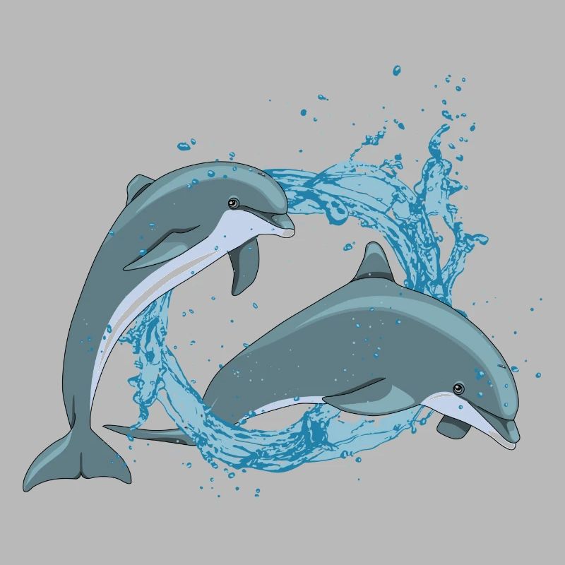 DAUPHINS AVEC ACQUASPLASH