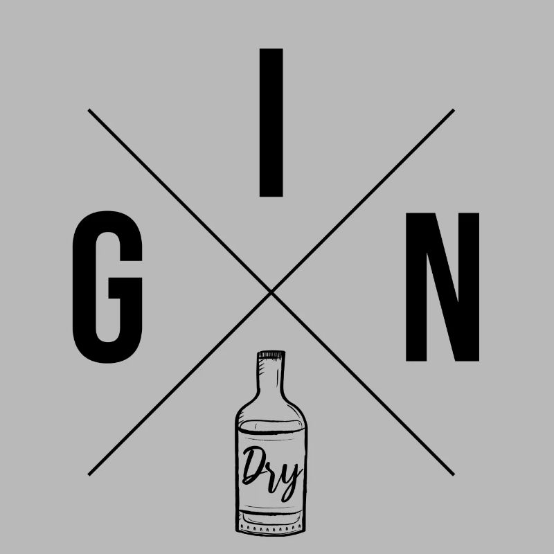 X Gin Dry - schwarz