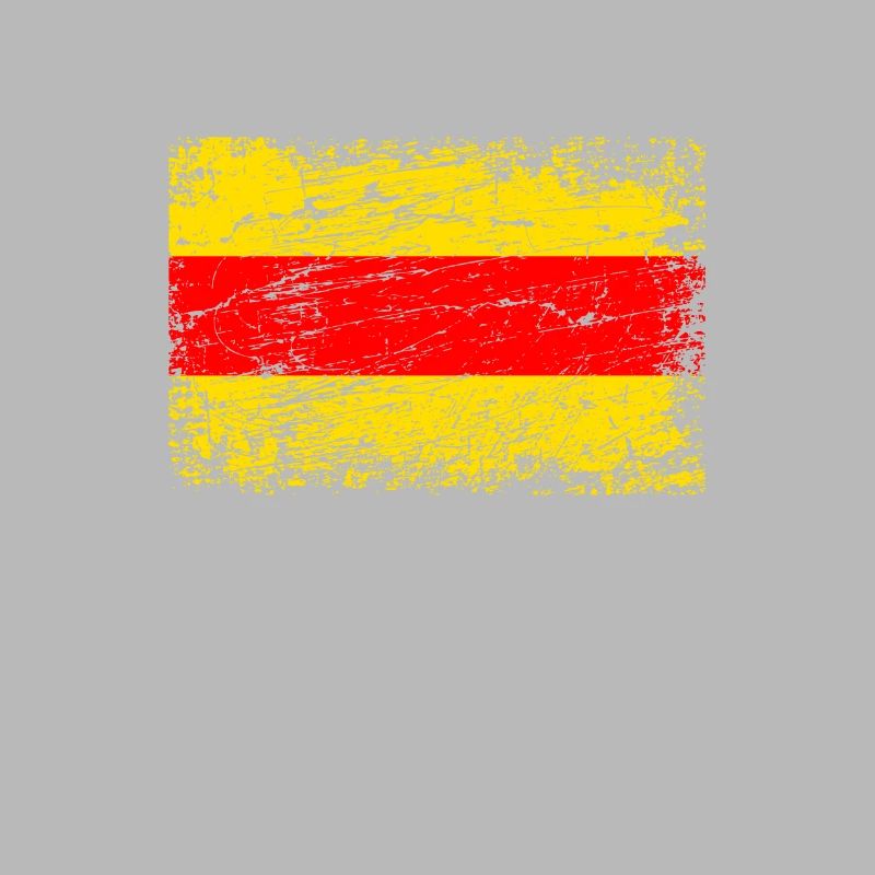 Baden Baden drapeau drapeau Badnerland look usé