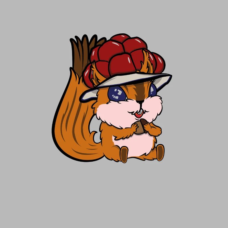 Bollenhut Schwarzwald Eichhörnchen Eichkätzchen