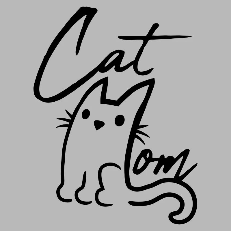 Logo de texte Cat Mom