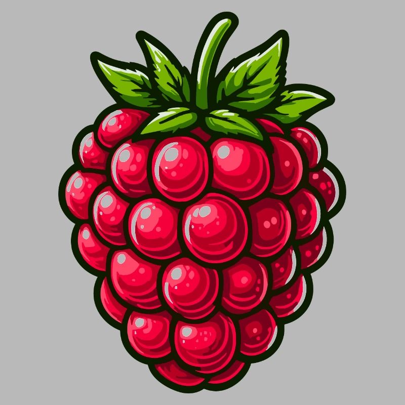 Raspberry, fruit