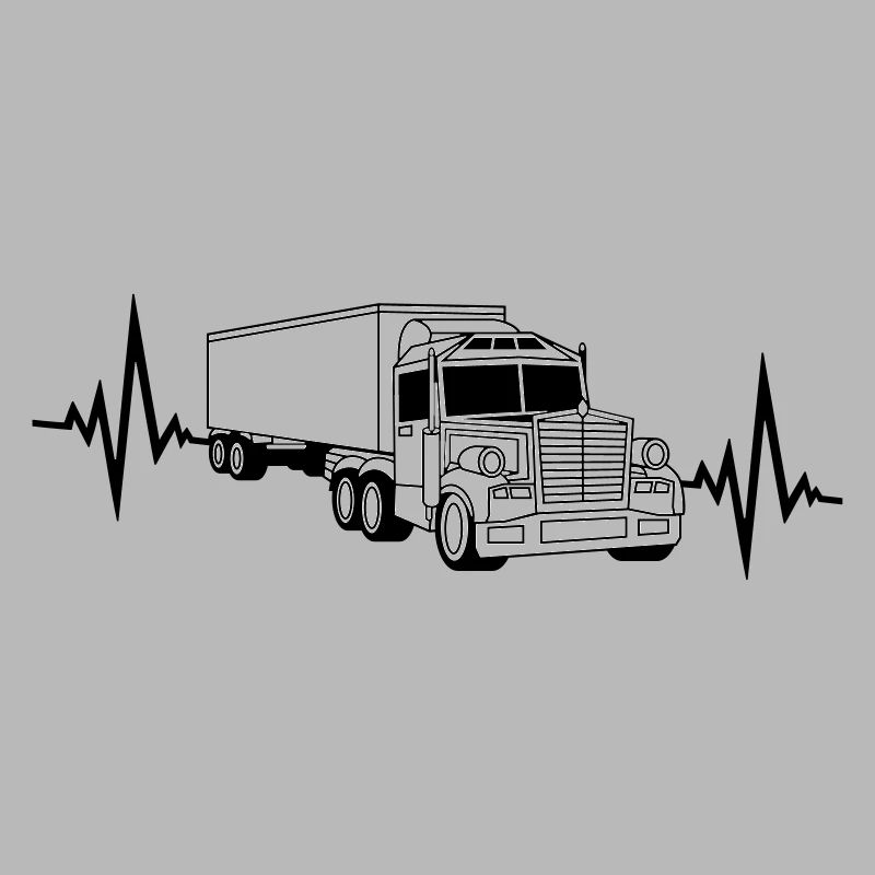 Fréquence cardiaque pulsation camion fréquence wagon télécommande