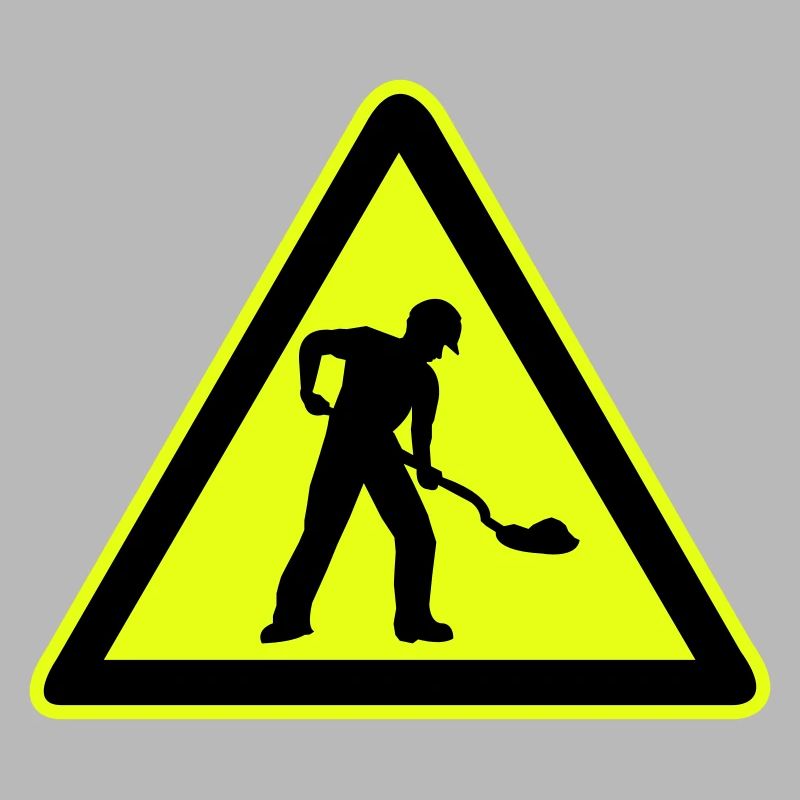 Panneau de construction routière chantier 1