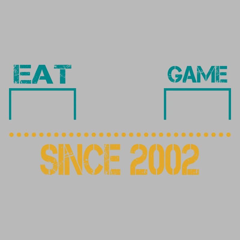Eat, Sleep, Game, Repeat, Controller, since 2002