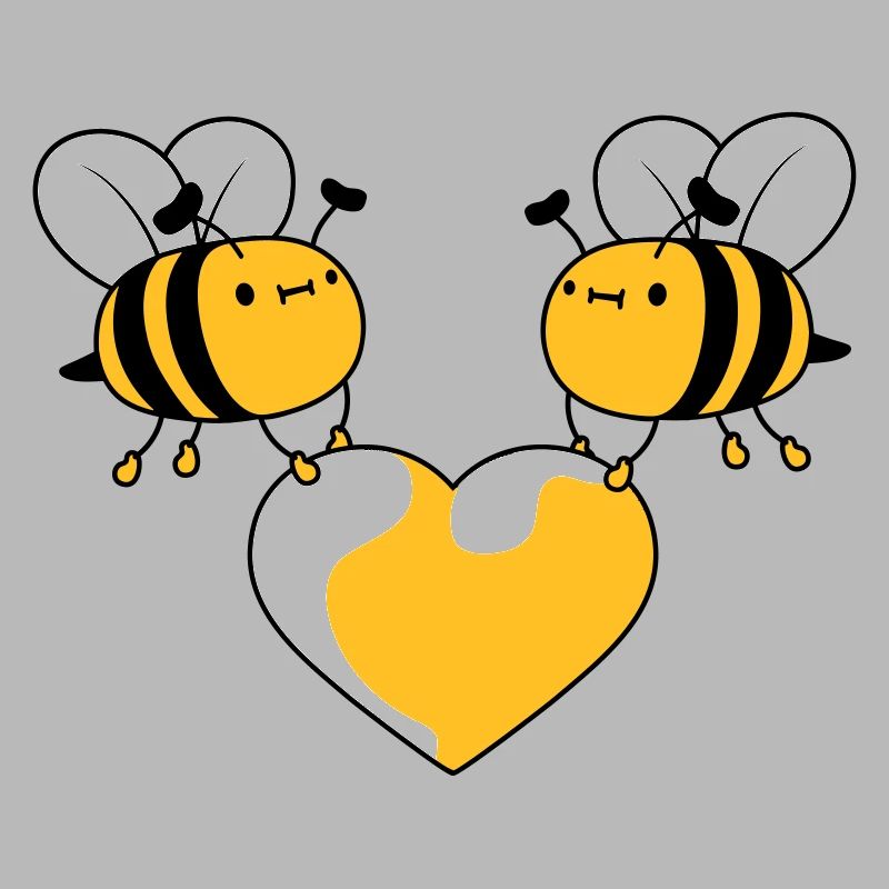 2 bees in love