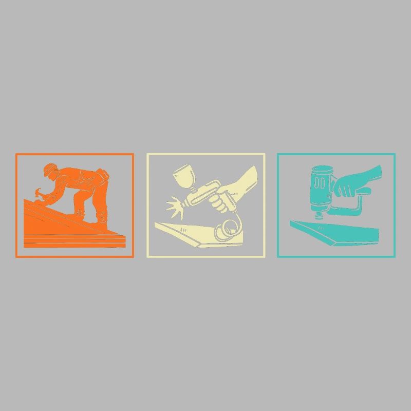 Dachdecker Handwerker Beruf Spruch