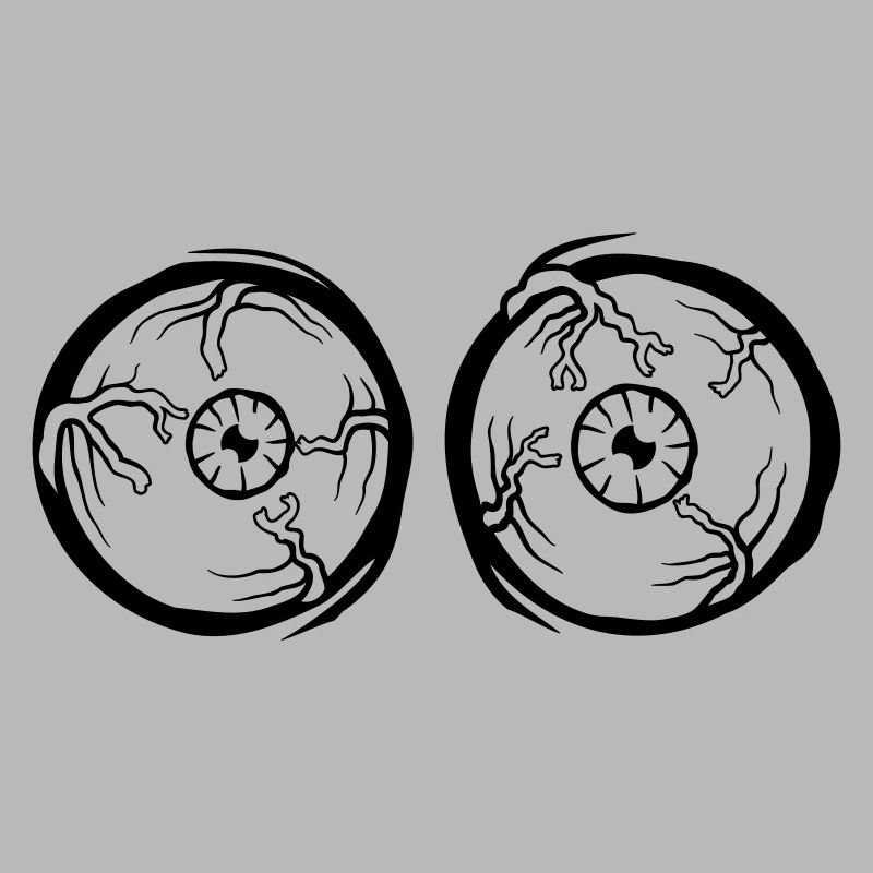 Crazy Monster Horror Augen