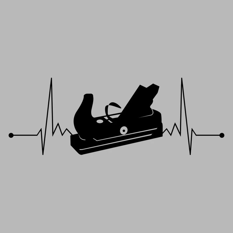 Planer carpenter heartbeat carpenter pulse motif