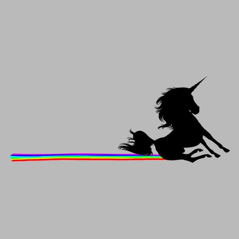 Caca arc-en-ciel de licorne