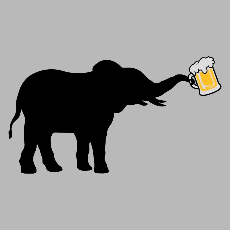Bier Krug Elefant cool