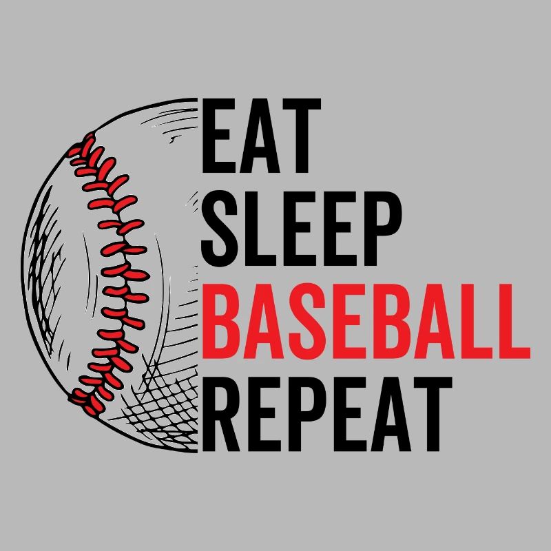 Manger dormir Baseball Répéter
