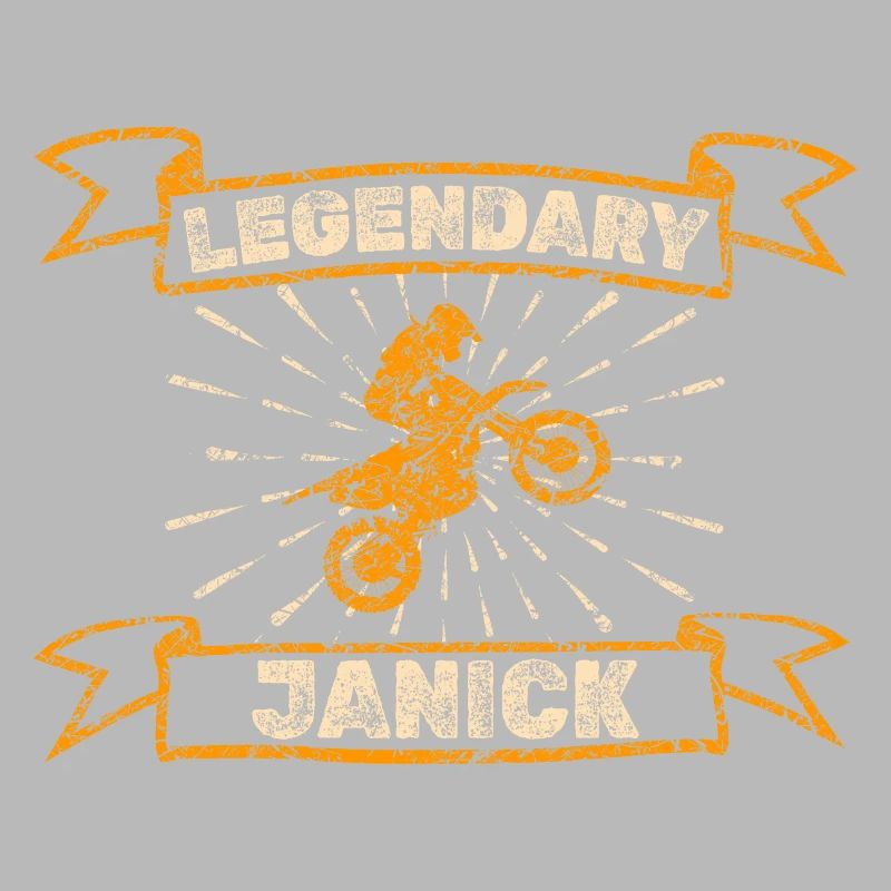 Janick as a motorcycle