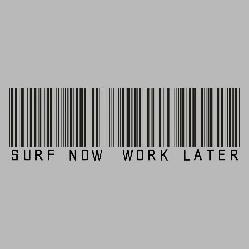 surf now work later bar code