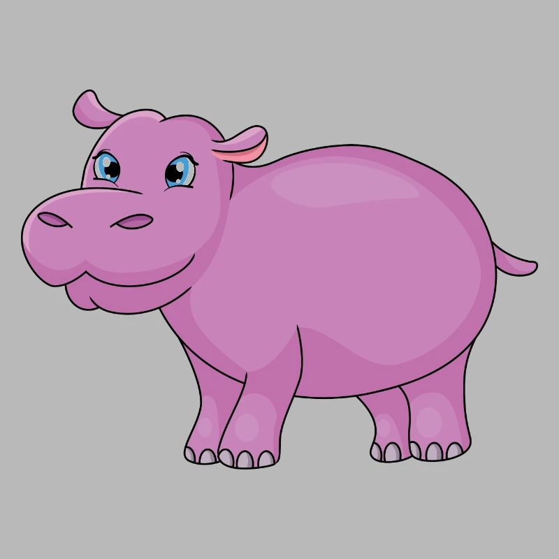 hippo cartoon