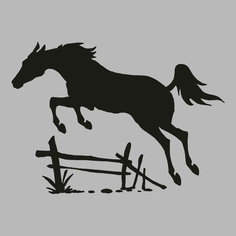 Springendes Pferd