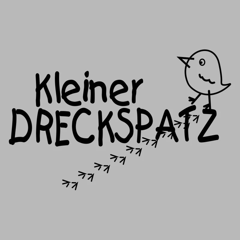kleiner Dreckspatz Vogel