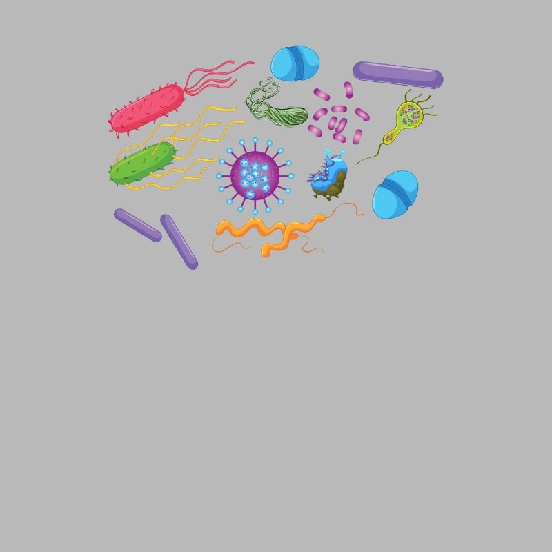 Bacteria phages amoebae - primordial soup