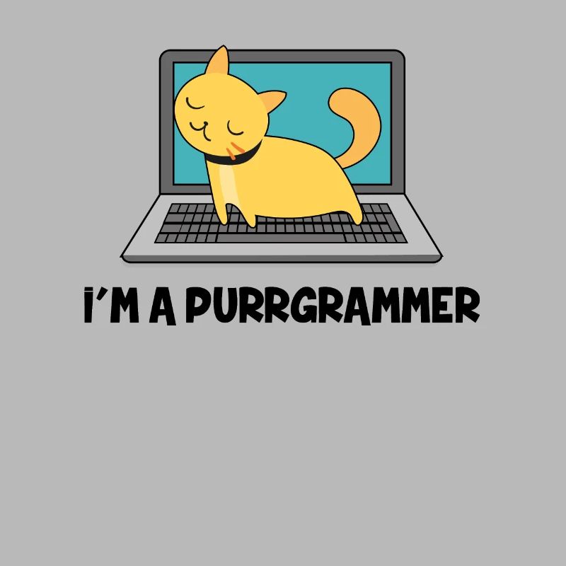 Cadeau de Nerd d'ordinateur de programmeur de chat de chat