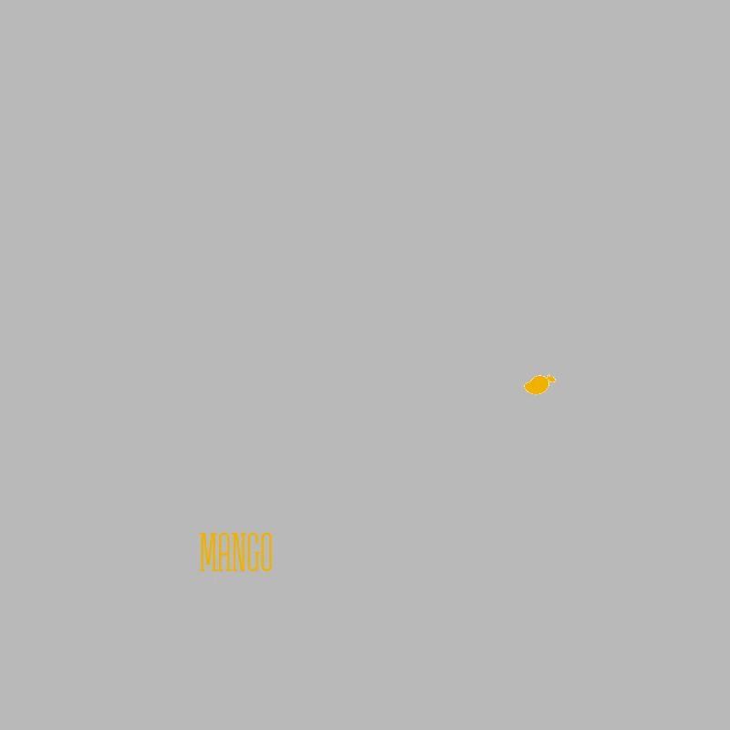 Ich sehe ein kleines Silhouetto eines Mannes - Mango