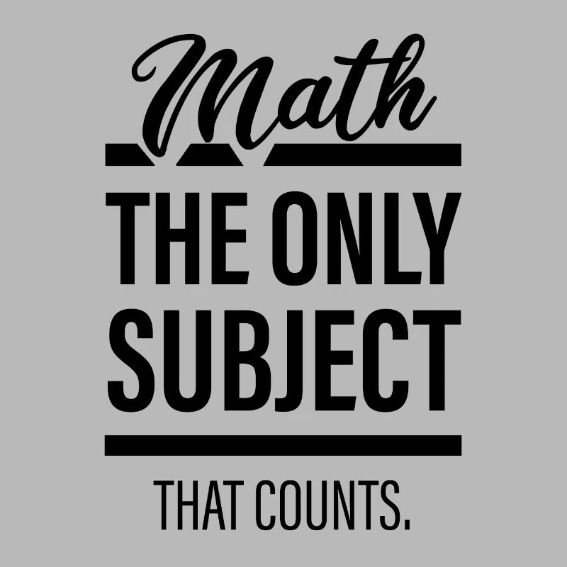 Math - Le seul sujet qui compte