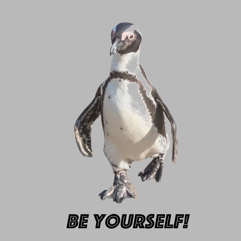 Pingouin be yourself