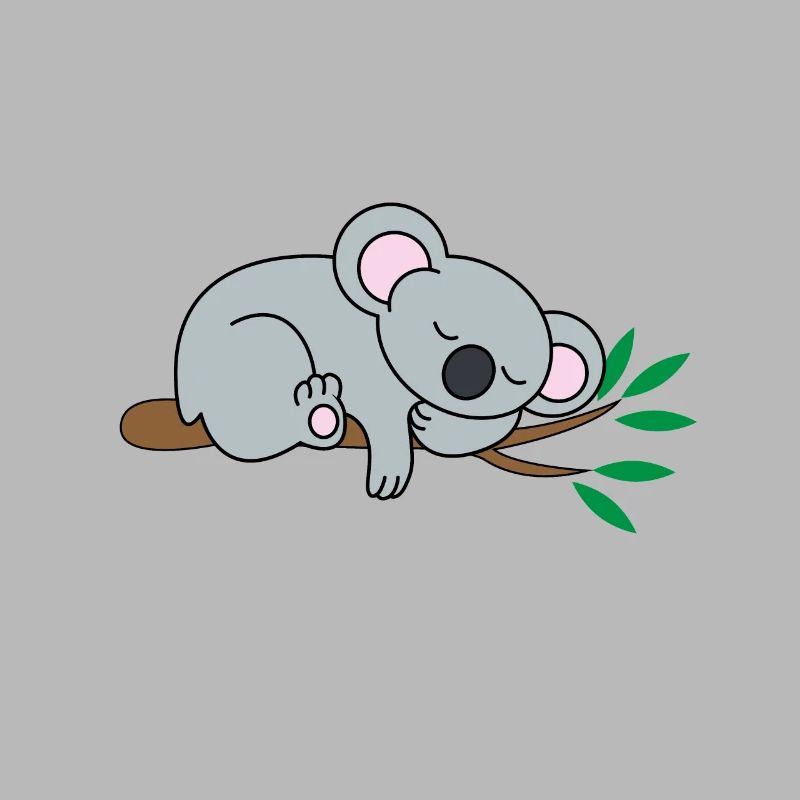 Sleeping Koala Bear
