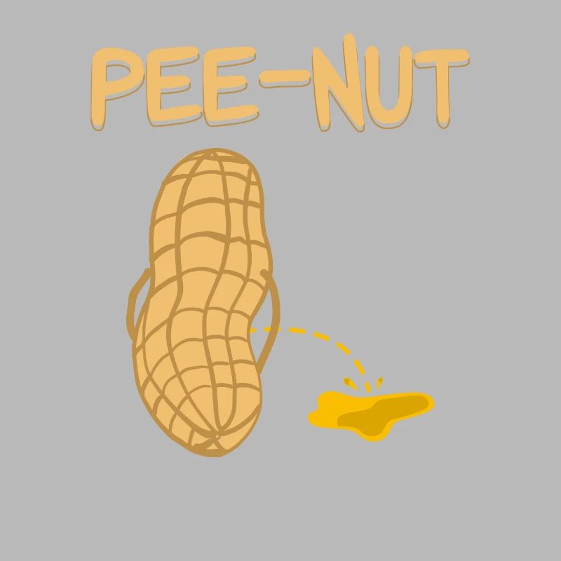Pee nut - peanut - peeing peanut