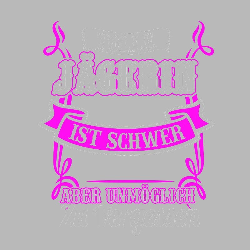 Jägerin Jäger Hirsch Geschenk