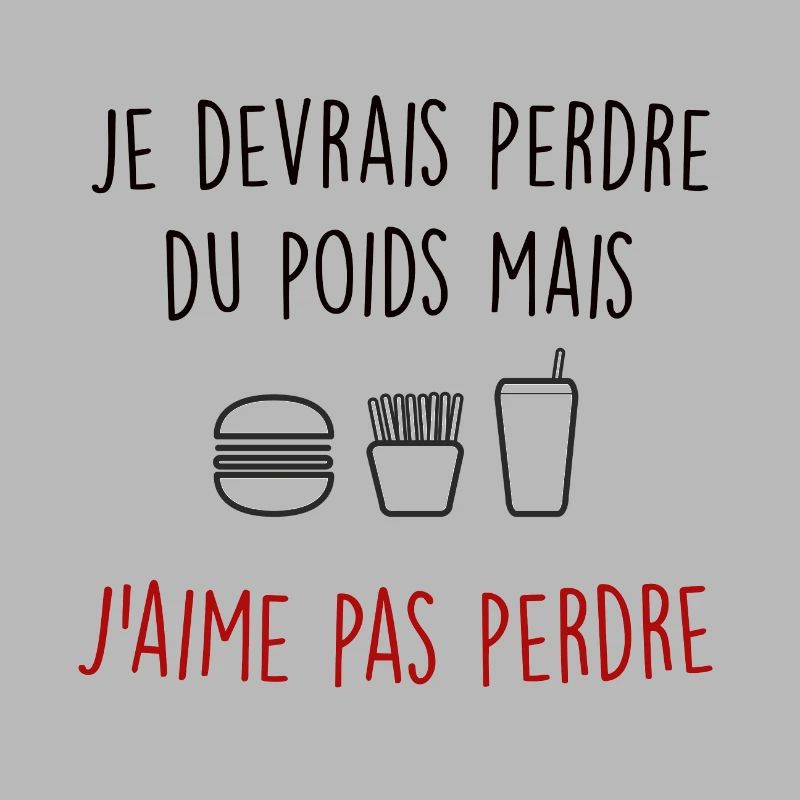 je devrais perdre du poids mais j'aime pas perdre