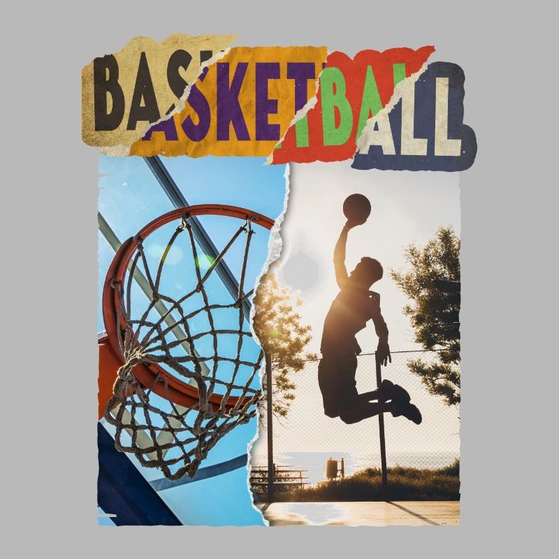 Basketteur Basketteur Dunking Sport Player