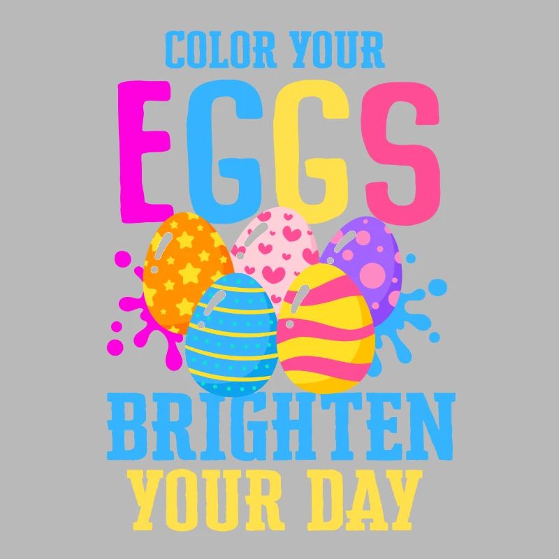 Easter Colorful Egg Dye Rabbit Egg Hunt