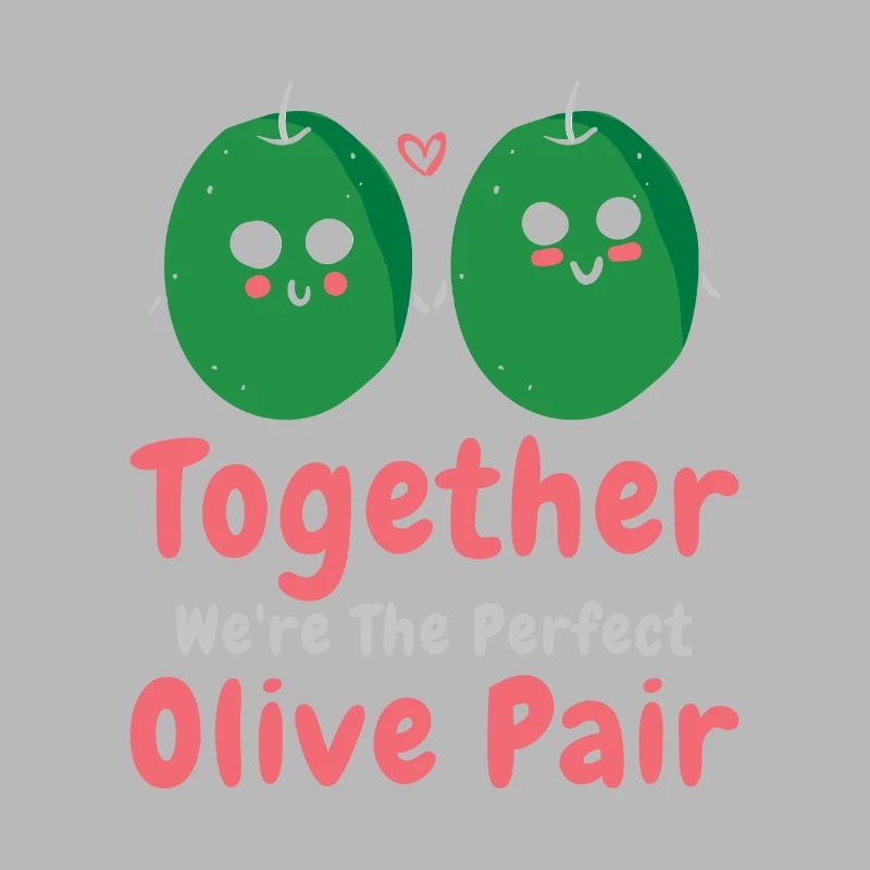 Saint-Valentin Olive Couples Rencontres Romance