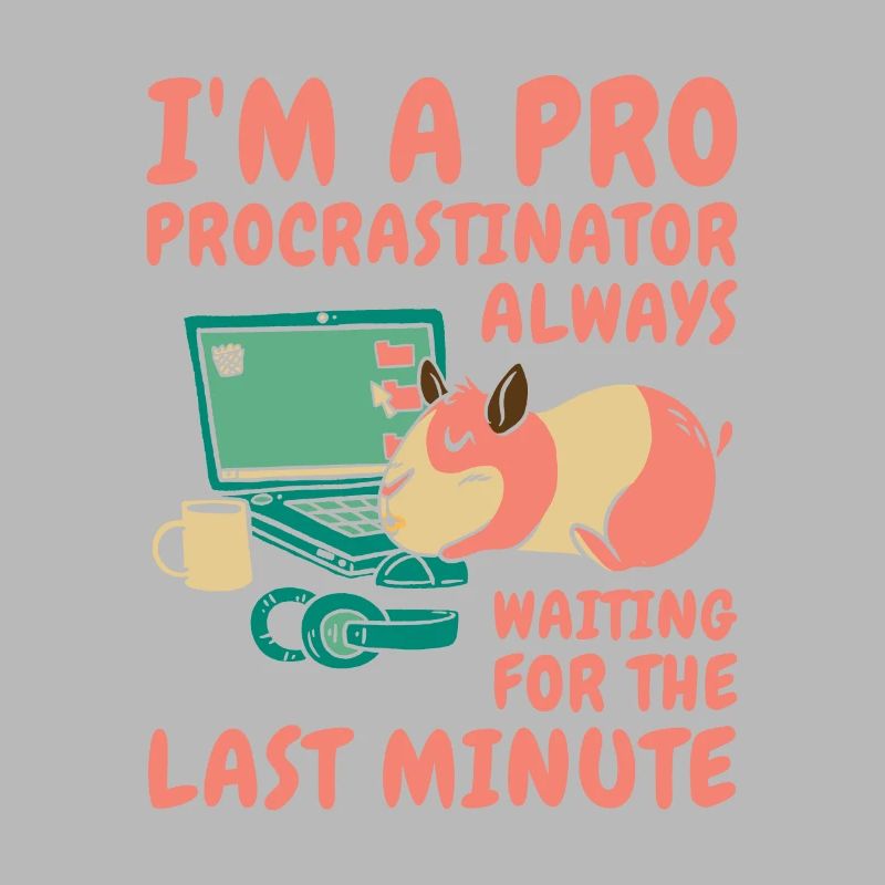 Procrastiner le temps du procrastinateur de hamster