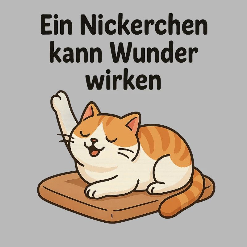 Witziges Kätzchen Nickerchen 
