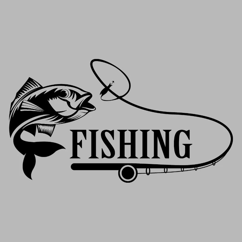 Conception de pêcheur et de pêcheur