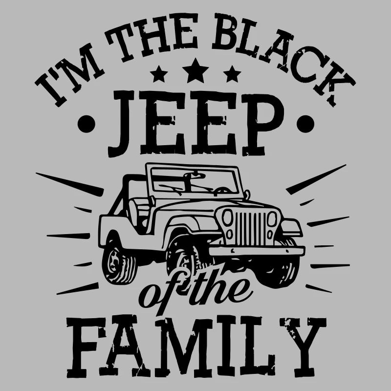 Jeep Noir De La Famille