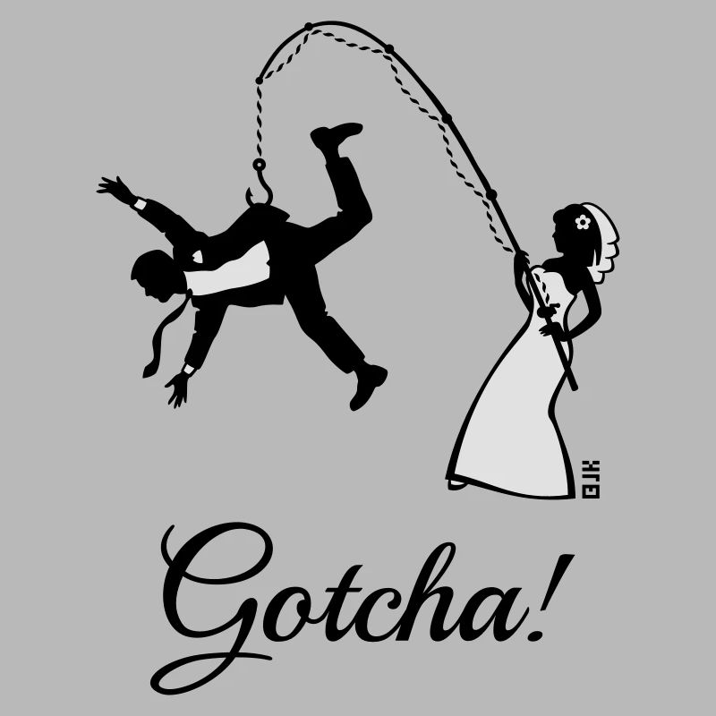 Gotcha! (Braut Angelt Ehemann / JGA)