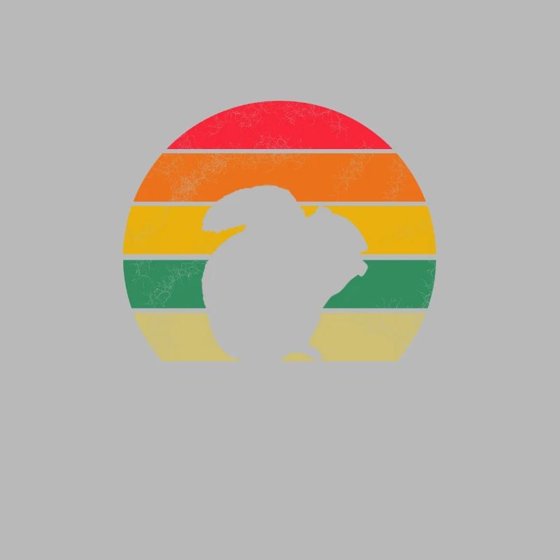 Waldbewohner Waldtier Mädchen Retro Eichhörnchen